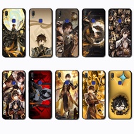 for Vivo V5 V7 Plus V9 V11i V11 V15 Pro VS13 Zhongli Slim Black Border TPU Soft Case | Bare Phone Fe