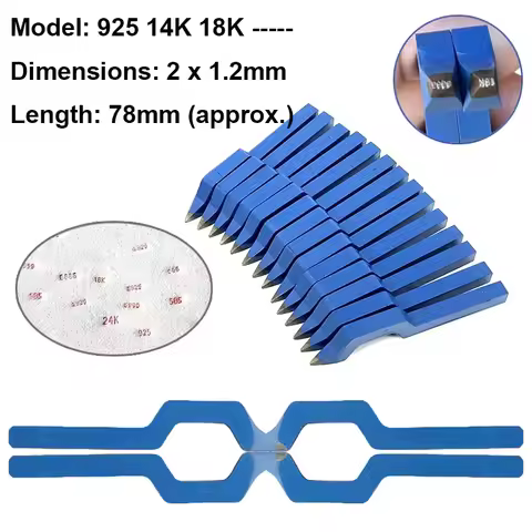 1pcs 585 18K PT900 Bracelet Earrings Metal Steel Punch Mold Jewelry Making Tools Rings Bracelet Mold