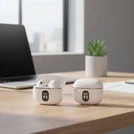 Vitog X87 LED Display Stereo Wireless Headset Touch Control Earbuds V5.3 TWS  Vitog X87 Paparan LED 