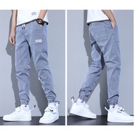 Summer New Casual Long Pants Men's Jeans Loose Bundle Harem Pants