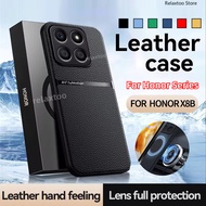 Skin Feel Leather Casing For Honor X8 C X6 A B X6A X6B X8C X8A X8B X 6B 8B 8C HonorX6A HonorX6B Hono