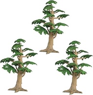 Luxshiny 3pcs Mini Trees Garden Decorations Micro Landscape Trees Simulation Tree Pine