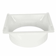 150MM Portable Air Conditioner Window Exhaust Duct P-ipe Hose Interface Connector (Square interface)