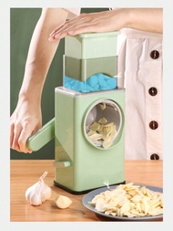 電動手摇馬鈴薯刨切片機,蔬菜水果切片器和切塊器
