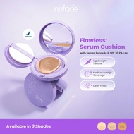 Nuface Flawless+ Serum Cushion with SPF 30 PA+++ (Medium to High Coverage)