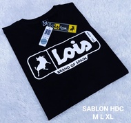 Kaos Pria - Lois Premium - Lois M.L.XL.XXL- Kaos Pria Keren - Tshirt Outfit Of The Day - Kaos Lois H