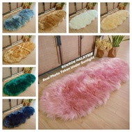 ✨Ready Stock Same Day Shipping+Free Shipping✨60 * 100cm Carpet Fluffy Furry Sofa Carpet Soft Fur Car