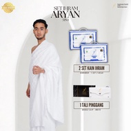 AL-BAHR SET IHRAM ARYAN 3 in 1 - 2 SET KAIN IHRAM + 1 TALI PINGGANG albahr haji umrah