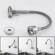 HOMS 2 Mode SUS304 Kitchen Flexible Sink Faucet Kitchen Faucet Single Cold Sink Tap Basin Water Tap Dapur Kepala Paip