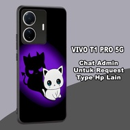 Glossy glitter Softcase for type VIVO T1 PRO 5G cat motifhp Vivo T1 Pro 5G case can also be used for