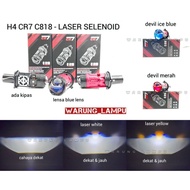 CR7 C818 H4 Biled CR7 Laser Solenoid 60Watt Headlight