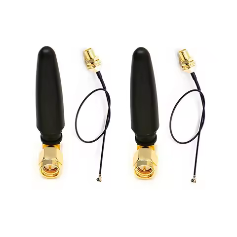 433MHz Antenna 3dBi SMA Male Connector Antenne 433MHz IOT Directional Antena 433m +15cm RP-SMA To I-