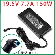 Charger Laptop 7.7A 150W 19.5V สำหรับ HP Pavilion Gaming 15ที่15-CX0020CA TPN-CA11 17 17-AN001CA TPN-DA09 TPN-DA03 G4 G3 ZBOOK