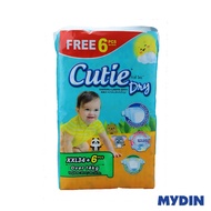 Cutie Dry Baby Diapers XXL34+6