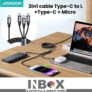 IN-BOX Joyroom 3in1 cable type-c to L +Type-C + Micro