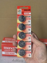 Pin CR2450 / CR 2450 3V Maxell Lithium - Chính hãng