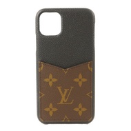 LOUIS VUITTON Monogram/牛皮皮革IPhone 11 Pro Max Bumper Phone Case手機殼