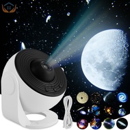 Star Projector Silent Galaxy Projector Compact Star Projector Galaxy Light Adjustable Focus Projecto