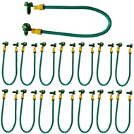 Grounding Pigtail: 12AWG Green Stranded Copper Wire, 8-Inch Length, with 10/32 x 3/8 Green Screw - Q