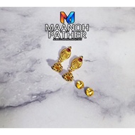 16 GOLD CALCUTTA EARRINGS-916 EARRINGS-916 INDIAN CALCUTTA EARRINGS-916 EARRINGS-916 EARRINGS EMAS-9