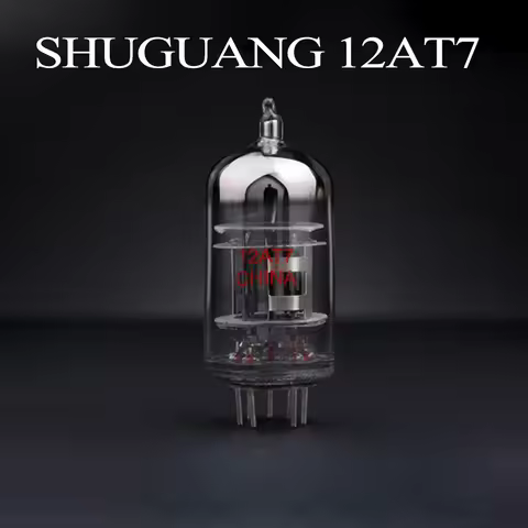 SHUGUANG 12AT7 Vacuum Tube Replace 12AT7 ECC81 Electronic Tube for accurate matching of audio amplif