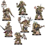 Miniature Warhammer 40k Death Guard Hero Nadi Parts Scanning Model gk White Model Needs to Polish an