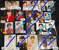 BTS 防彈少年團 Jungkook Jin 田柾國 金碩珍 岀清會員禮 官方小卡 代言 小卡