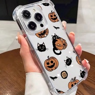 1 ชิ้น เคส โทรศัพท์ ใส กันกระแทก ลาย การ์ตูน แมว น่ารัก, เข้ากับ iPhone 11/12/13/14/15/16/X/XS/Pro/M