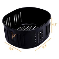 【Quality】 Air Fryer Replacement Basket For Power Xl Dash Gowise 5.5qt Air Fryer And All Air Fryer Oven Air Fryer Accessories