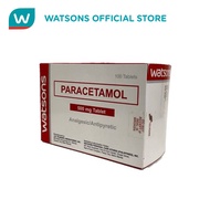 WATSONS Paracetamol 500 mg 1 Tablet (Sold per Piece)