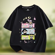 Fashion Cute Pop Mart Crybaby Print Tshirt Monster Tears T-shirt Unisex Women Girls Casual Cotton Te