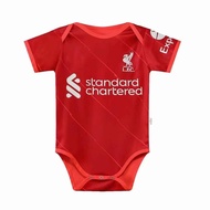 【WLWY】2021-22 Newborn Baby Romper Jersey Liverpool Infant Home Football Jersey