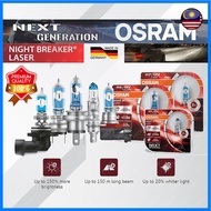 Osram H1 H3 H4 H7 H11 HB4 Night Breaker Laser +150% Brightness Car Bulb