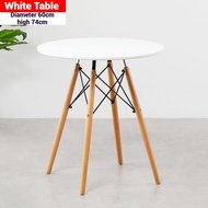 Eames Round table Simple Negotiation Table Creative Conference Table Coffee Shop Nordic Dining Table