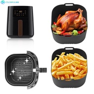 【COLORFUL】for 2 Pcs Silicone Air Fryer Liner Non-stick  for HD9252 HD9200 HD9255