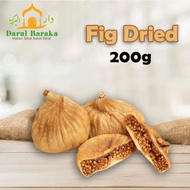 BUAH FIG KERING SEGAR BUAH TIN 200g | 400g DRIED FRESH FIGS MAKANAN SUNNAH HALAL SUNNAH FOOD