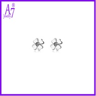 Light Luxury Versatile Heart-Shaped Four-Leaf Clover Earrings RXW765