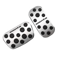 Stainless Steel Car Foot Pedal Foot Pedal Protective Cover For 2022 2023+ Toyota Sienta AT Accessori