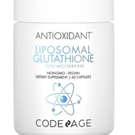 Codeage Liposomal Glutathione 1 000 mg 60 Capsules (500 per Capsule)