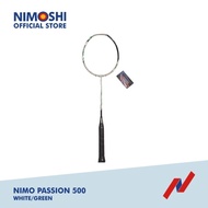 Raket Badminton Nimo Passion 500 + Tas &amp; Grip Pola Gelombang