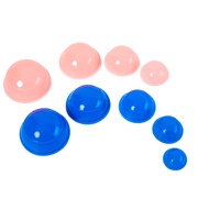 GlowHealthH Bộ 12 Cốc giác hơi trị liệu bằng silicon chuyên nghiệp cốc mát xa Cốc giác hơi chân khôn