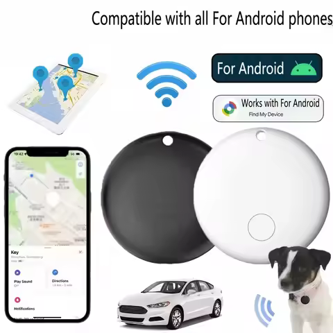 Mini Tag Gps Tracker Android Google Find Hub Gps Locator Smart Tag Car Tracking Device Bicycle Anti-