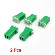 X Autohaux Vehicle Car Plastic Shell  Straight Female Terminal Plug In Blade Cartridge Pal Fuse 40Am