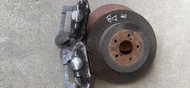 GDB GC8  forester brembo 後卡鉗+315MM碟盤 5X100 +改裝來令片