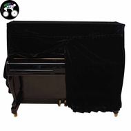Universal Pleuche Upright Piano Cover Home Velvet Full Piano ผ้ากันฝุ่น