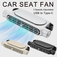 Seat Car Fan Turbo High Wind USB Plug For Electric Car Rear Backrest Car Fan USB Power Supply Adjust