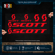 Cutting Stiker Scott Variasi Sepeda Sticker Frame Aksesoris Body Mtb Lipat