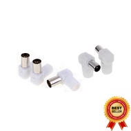 Socket TV Plug Aerial RG59 RG6 RF Converter Digital Antenna Male Connector Adapter Coaxial Area Cabl