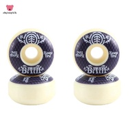 4Pcs Skateboard Wheels 54mm PU Hardness Skate Board 85A Longboard Wheels for Street Longboard Skate 