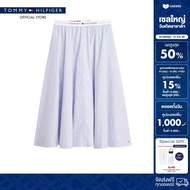 Tommy Hilfiger กระโปรง ผู้หญิง รุ่น WW0WW48936 0Y9 - สีน้ำเงิน